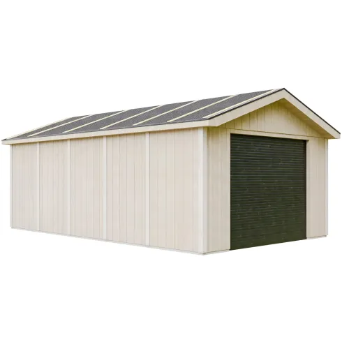 Garage in Legno 3x6 Miele Box Auto Attrezzi Esterno 21 m2 a Pannelli