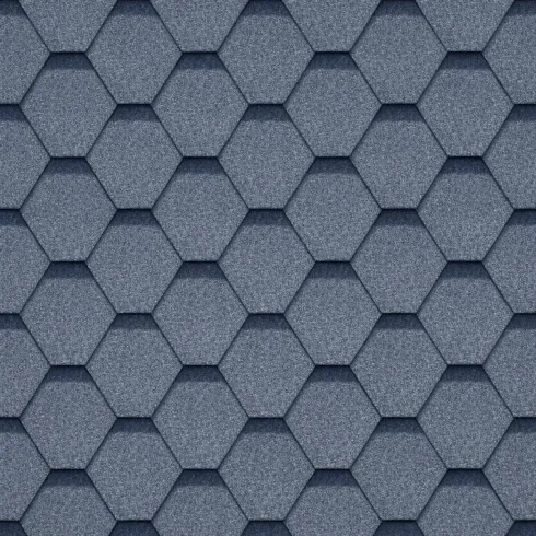 Tegole Bituminose Grigio 6 m2 per Copertura Tetto Garage da Esterno