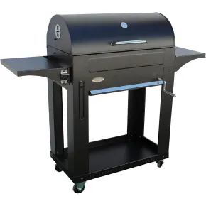 Barbecue a Carbone con Coperchio 2 Griglie BBQ Carbonella da Giardino