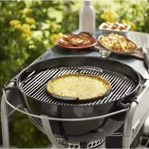 Piastra in Ghisa per Barbecue Weber 36 cm Antiaderente per Griglia 2