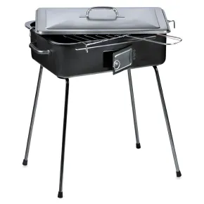Fornacella Barbecue a Carbonella Campeggio Pieghevole Griglia Portatile Giardino