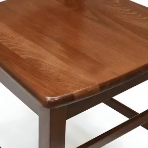 2 Sedie in Legno Massello Noce per Cucina Tavolo Sala da Pranzo Salotto Rustica | Bricoshop24 2