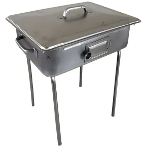 Mini Barbecue Portatile a Carbonella Carbone Griglia da Campeggio BBQ Pieghevole 2