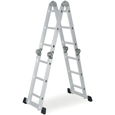 Trabattello Scala 4x3 Multifunzione Max 150kg Lavori Casa Ponteggio Bricolage