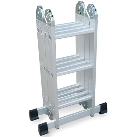 Trabattello Scala 4x3 Multifunzione Max 150kg Lavori Casa Ponteggio Bricolage