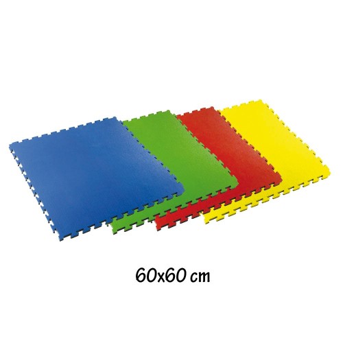 Tappeto Componibile Puzzle Mattonelle 60x60cm Colorate ad Incastro Gioco Bambini
