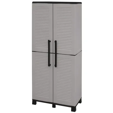 Armadio da Esterno Portascope 68x37x169 cm Ripiani Regolabili