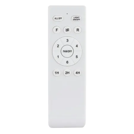 Ventilatore Soffitto con Luce Regolabile Nero Marrone 22W Telecomando
