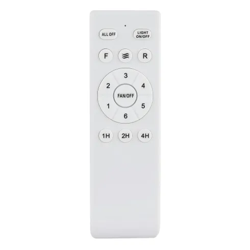 Ventilatore da Soffitto con Luce LED Bianco 3 Pale in Legno con Timer