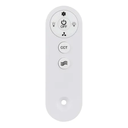 Ventilatore da Soffitto con Luce CCT Regolabile Bianco 5 Pale Colorate