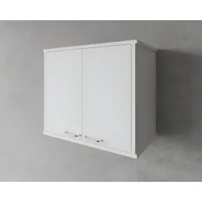 Pensile Lavanderia 60x34x52,5 cm PVC 1 Anta Bianco Bagno 2
