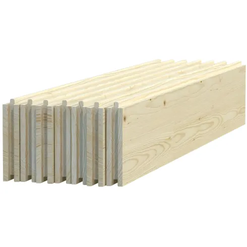 Pavimento per Casetta in Legno da Giardino 280 x 184 cm Kit Base