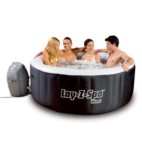 Piscina Spa Lay-Z Miami Gonfiabile Vasca Idromassaggio Riscaldata Pompa Esterno