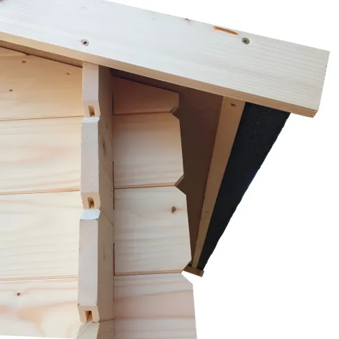 Casetta in Legno 2x1.8 25 mm con Pavimento Rimessa Porta Attrezzi da Giardino | BricoShop24