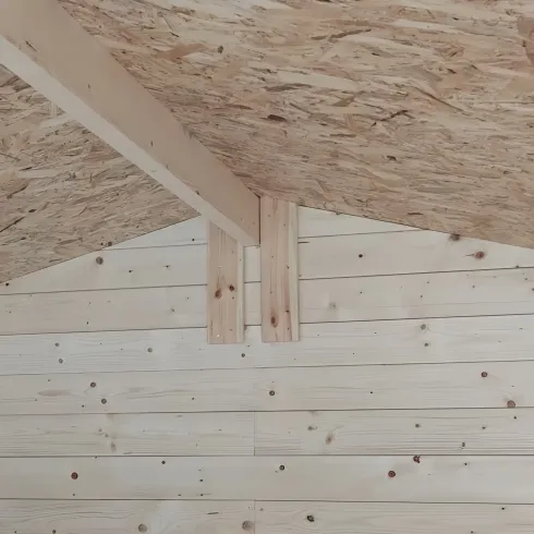 Casetta in Legno 2x1.3 con Pavimento Interno Rimessa per Attrezzi da Giardino | BricoShop24