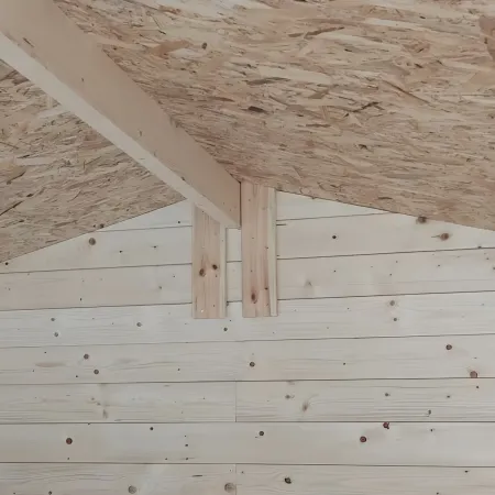 Casetta Armadio in Legno Da Giardino per Attrezzi 124x76 cm
