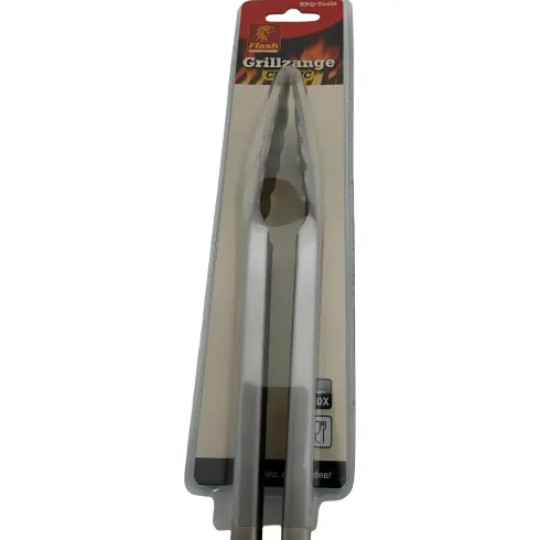 Pinze Barbecue Acciaio Inox Manico Antiscivolo Utensile Griglia
