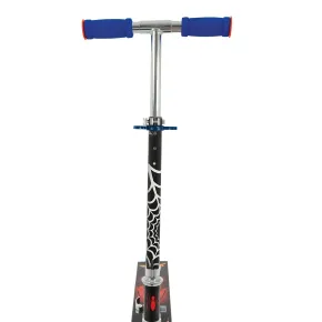 Monopattino Pieghevole Bambini Spiderman 2 Ruote Manubrio Regolabile 2