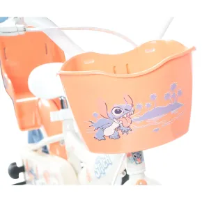 Bicicletta per Bambini 12" Stitch Disney Beige con Rotelle Removibili 2