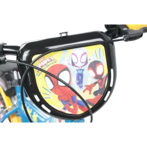 Bicicletta per Bambini Spidey Marvel 16" Azzurro Rotelle Removibili 2
