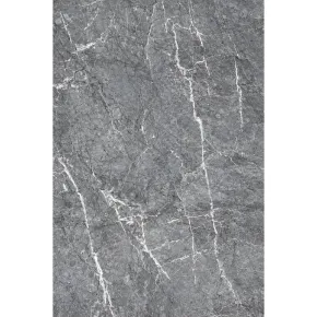 Set 6 Pannelli Decorativi Effetto Marmo Grigio PVC 120x60 Rivestimento