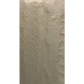 Set 10 Pannelli Isolanti Effetto Pietra 3D Grigio Cemento 120x60 PU