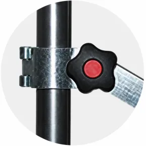 Asta Stabilizzatrice 150 cm Per Trabattelli Ponteggi 35 mm in Acciaio 2