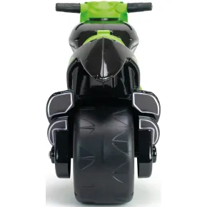 Moto Cavalcabile per Bambini Verde Nero Primi Passi Scooter Ergonomico 2