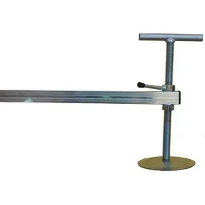 Livellatore a Vite per Trabattelli Ponteggi in Acciaio Sbalzo 12 cm 2