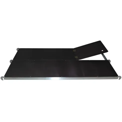 Trabattello Ponteggio Professionale con Botola Parapetto Aste h710 cm