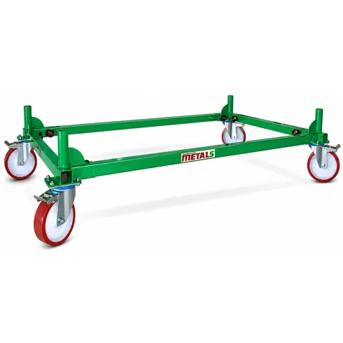 Trabattello Ponteggio Professionale con Botola Parapetto Aste h710 cm
