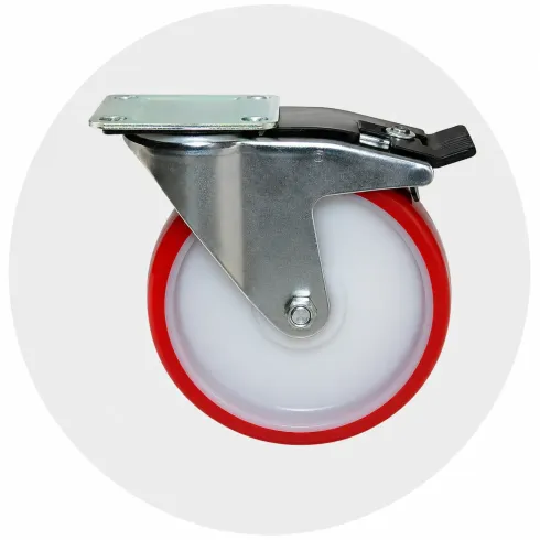 Trabattello Ponteggio Professionale con Botola Parapetto Aste h1070 cm