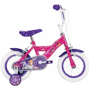 Bicicletta per Bambini 12" con Rotelle Principesse Disney Rosa a Sfera 2