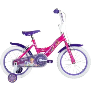 Bicicletta per Bambini 16" con Rotelle Principesse Disney Rosa a Sfera 2