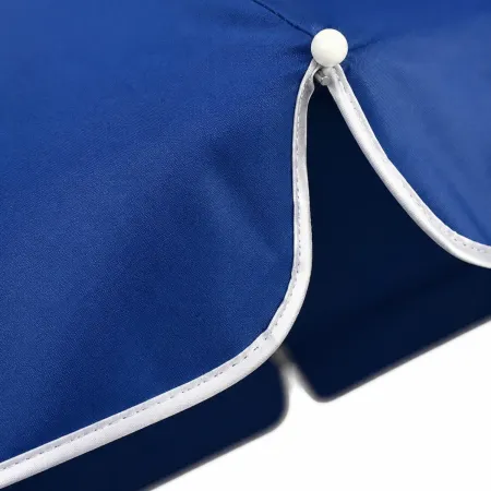 Ombrellone per Giardino Blu 2,4x2,4 m Alluminio Inclinabile con Sacca