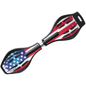 Waveboard 87x22 Polipropilene Antiscivolo Skateboard Bandiera USA