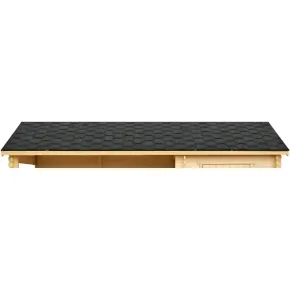 Tegole Bituminose Nero Copertura Tetto Casetta da Giardino 100x32cm 2