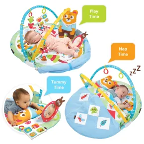 Palestrina Pieghevole Neonato Bambino Suoni Copertina Giochi 90x91 cm