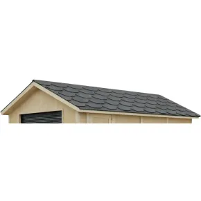 Tegole Bituminose Grigio 3 m2 Beaver Copertura Casetta da Giardino 2