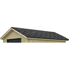 Tegole Bituminose Nero 3 m2 Beaver Copertura Casetta da Giardino 2