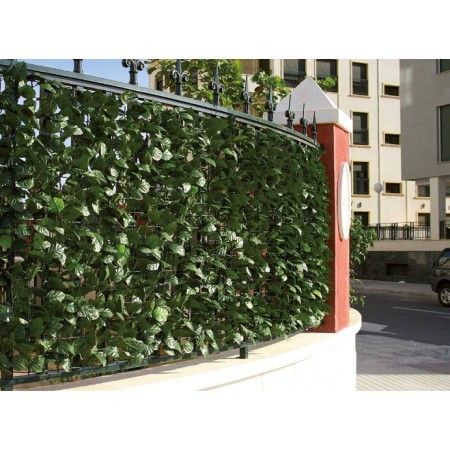 Siepe Finta 1x20 Rotolo Arella Sempreverde Artificiale Lauro Recinzione Giardino