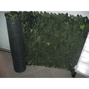 4 Pezzi Siepe Finta 1x3 Doppia Schermatura Artificiale Lauro Sintetica Balcone 2