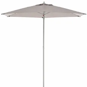 Ombrellone Rotondo diametro 2.4 metri Grigio da Giardino Antivento | BricoShop24
