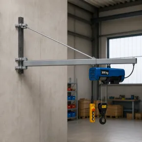 Supporto a Bandiera per Paranco Elettrico 1100mm Portata 300kg 2