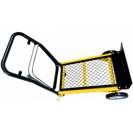 Bravetta Carrello Multifunzione 2 in 1 Giallo Nero 80 kg