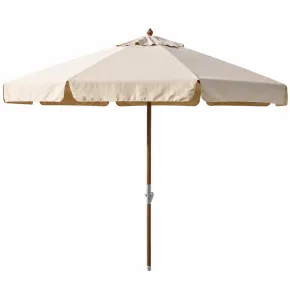 Ombrellone in Legno 2x3 Palo Centrale Rettangolare da Giardino Terrazzo Tavolo