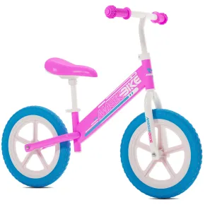 Bicicletta Bambini Equilibrio 2-3 Anni Rosa Senza Pedali Balance Bike