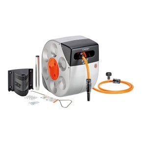 Avvolgitubo Automatico 20 a Muro da Parete Porta Tubo Acqua Giardino Innaffiare
