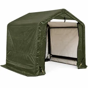 Telo di Ricambio per Garage in PVC Impermeabile Verde 195 g/m2 2