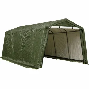 Telo di Ricambio Verde per Garage da Esterno in PVC Impermeabile 2